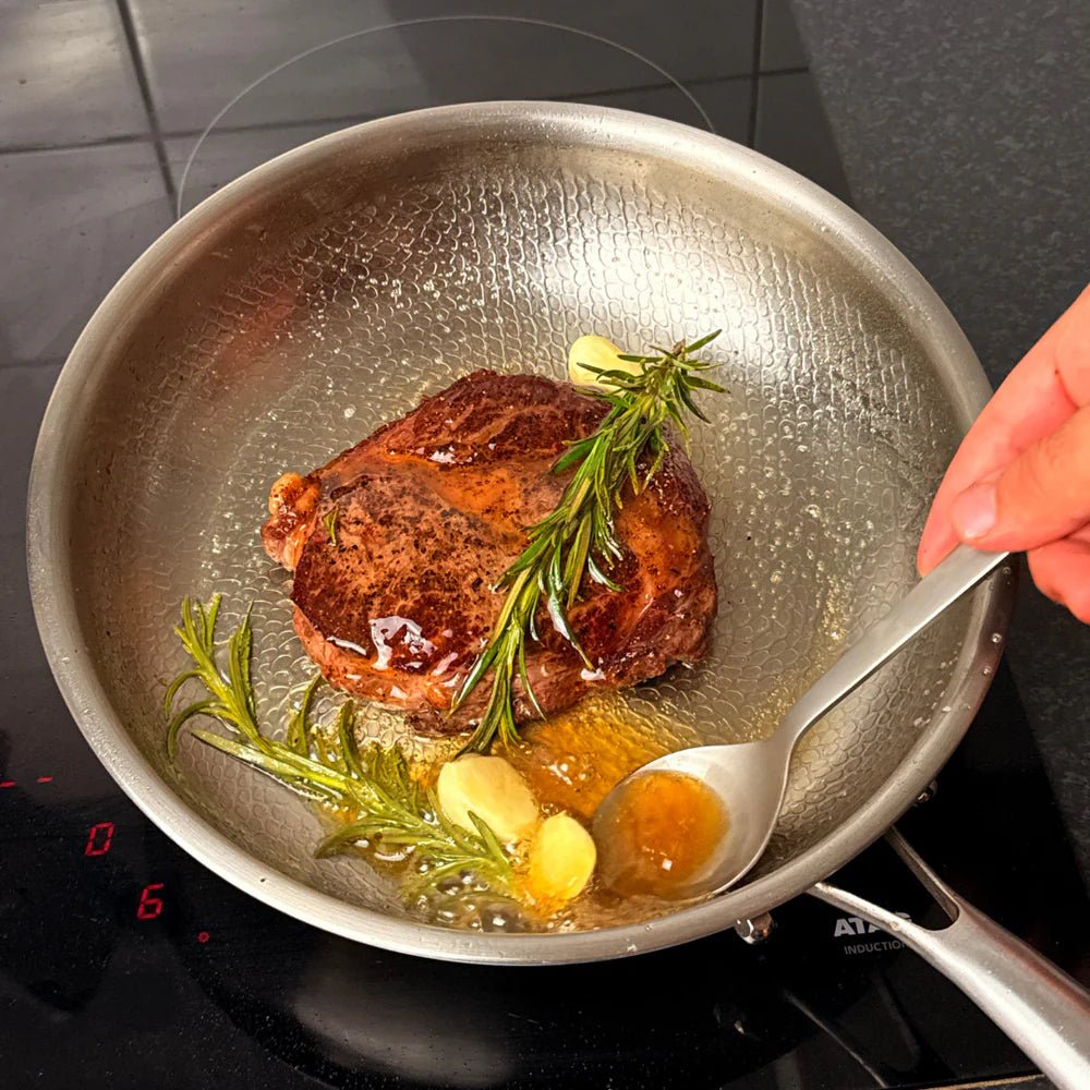 Titanium Hammered Pan Duo Set - Yūgen Series - HOMESŌKO