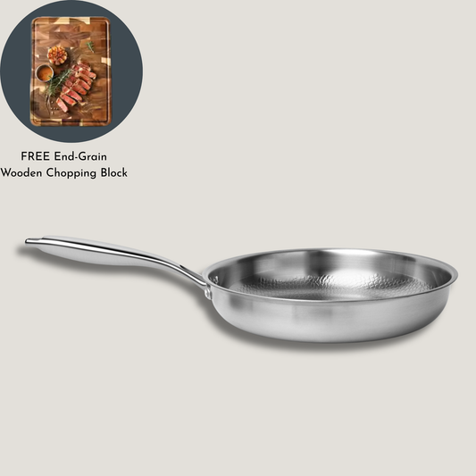 Titanium Hammered Pan